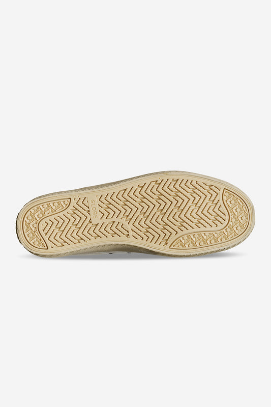 Bottom view of the Melbek High - White Pearlized/Montano. 