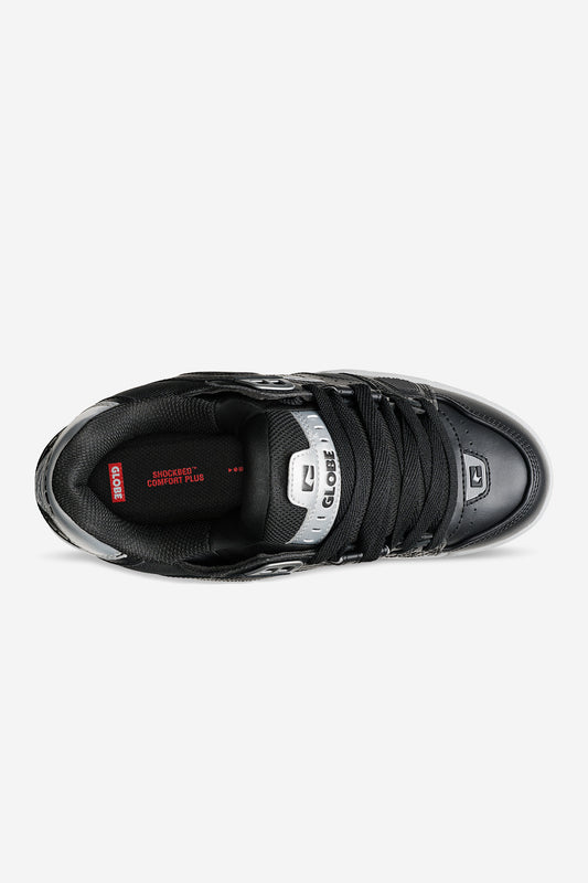 Aerial view of the Sabre - Black/Silver. 