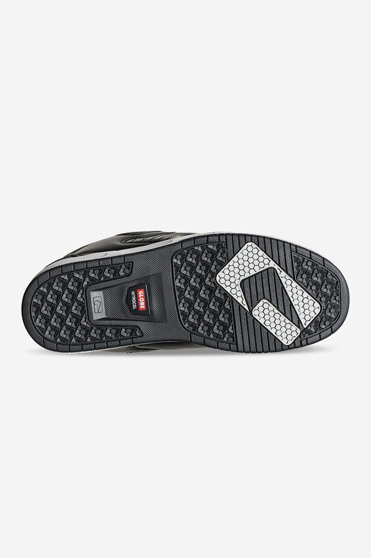 Bottom view of the Sabre - Black/Silver. 