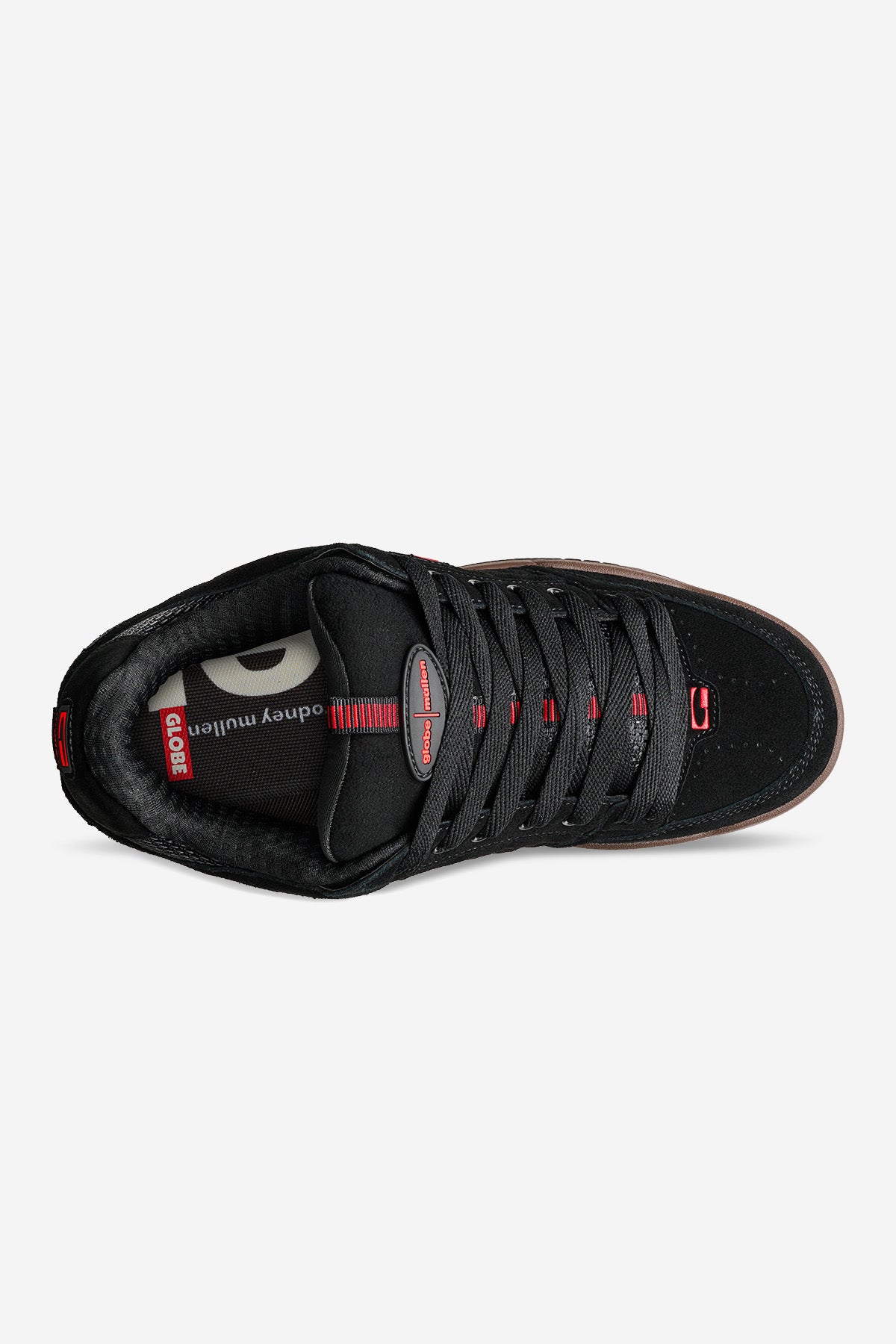 Aerial view of the Tilt Prime - Black/Gum. 