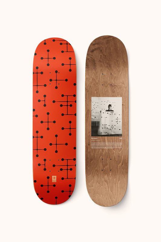 Eames Dot Pattern Deck - House Red