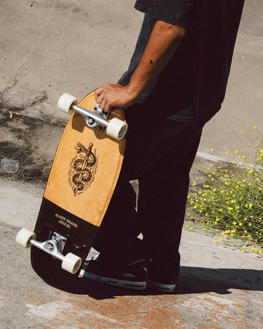 Gif of candid photos of the Stubby Cruiserboard 30" - Inner Savage. 