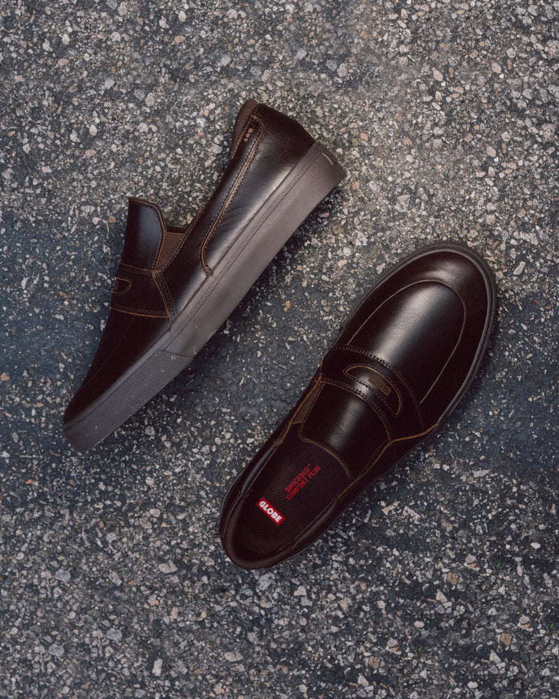 Liaizon leather skate loafers
