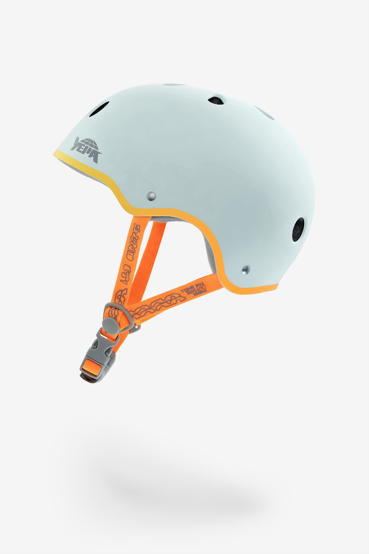 Profile view of the YEPA T-Shell Plus Helmet Icelandic Sun. 