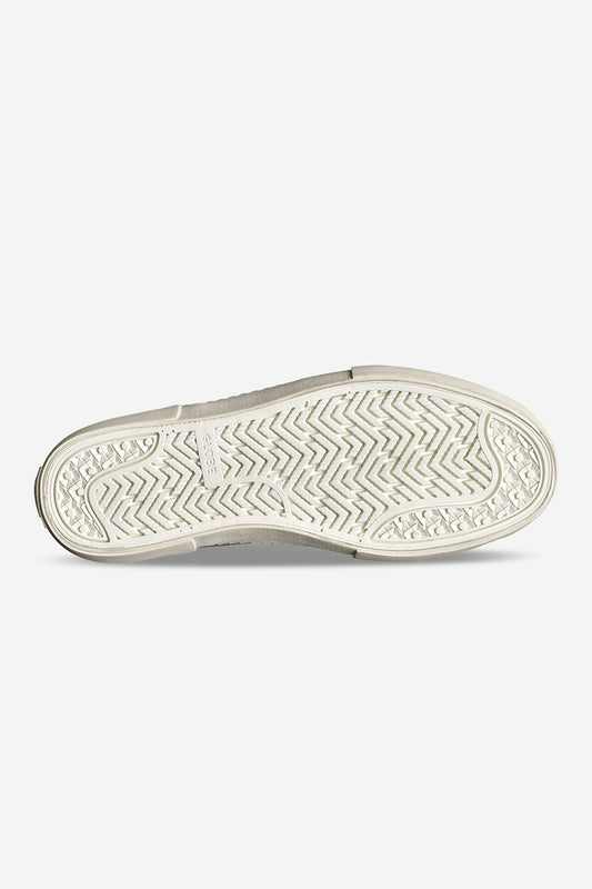 The image shows the sole of the Dover II - Oxblood skate shoe, featuring a herringbone tread pattern and textured edges, viewed from below against a plain white background—ideal for skateboarding fans.