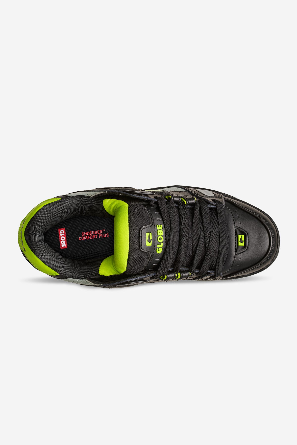 aerial view of Sabre - Black/Lime