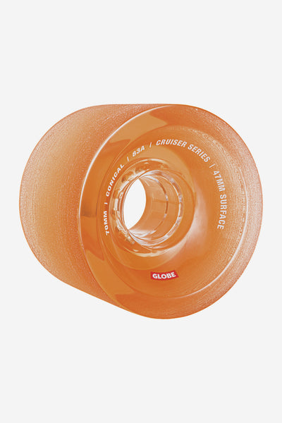 Conical Cruiser Wheel - Clear Amber – Globe Brand