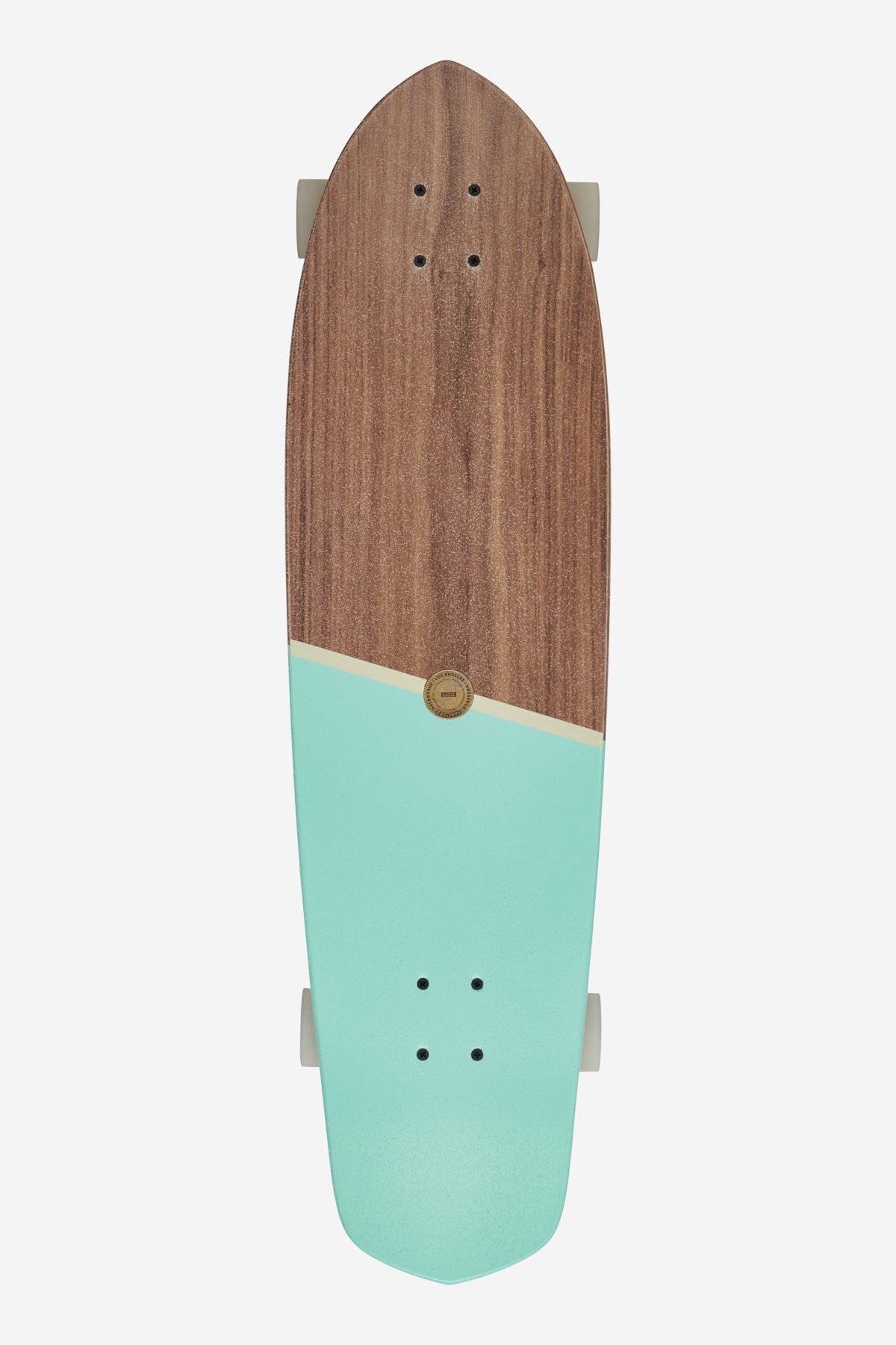 top view of Blazer XL 36" Cruiser - Walnut/Aruba Blue