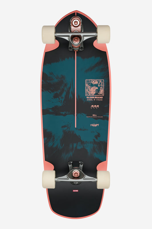 Bottom graphic of Thumpy 30" Surf/Skate Cruiser