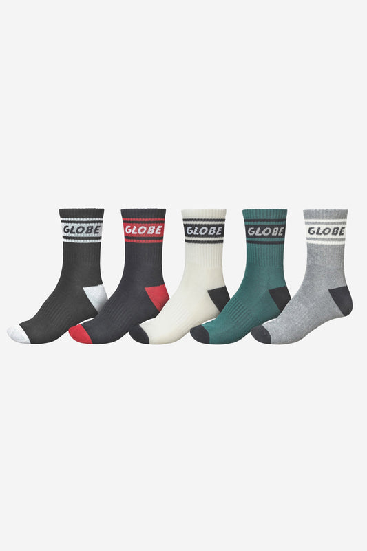 Schooler Crew Sock 5 Pack